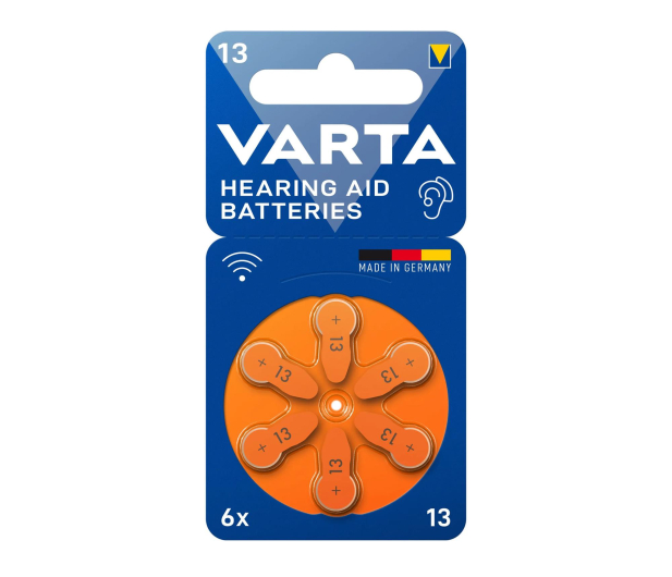 Varta Bateria do aparatu słuchowego 13 / PR48 (6 szt.) - 1456625 - zdjęcie
